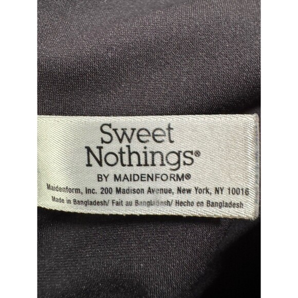 Sweet nothings Tank Maidenform Black Cami Compression Size L Shapewear EUC - Picture 6 of 8